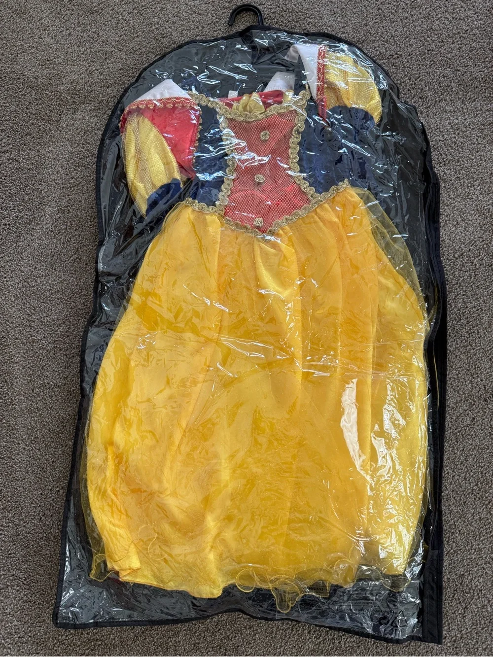 Fancy Girls Snow White Halloween Costume Size 5T